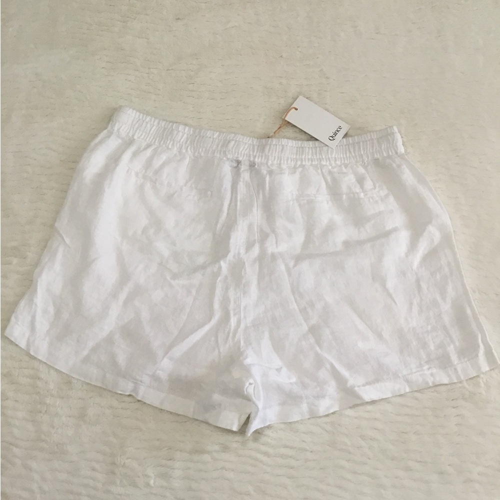 Quince 100% European Linen Shorts size large - Picture 4 of 13